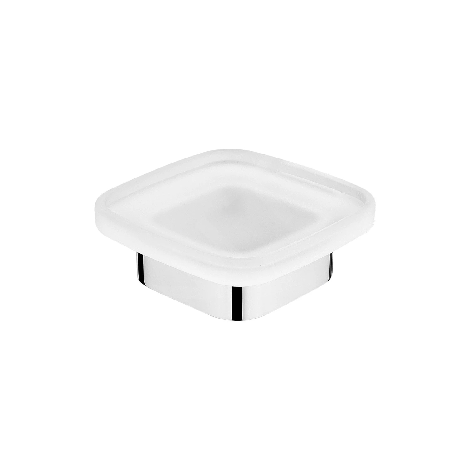 Kielle Vega - Zeephouder, Mat Glas/chroom 40318010 3 Kielle Vega - Zeephouder, Mat Glas/chroom 40318010