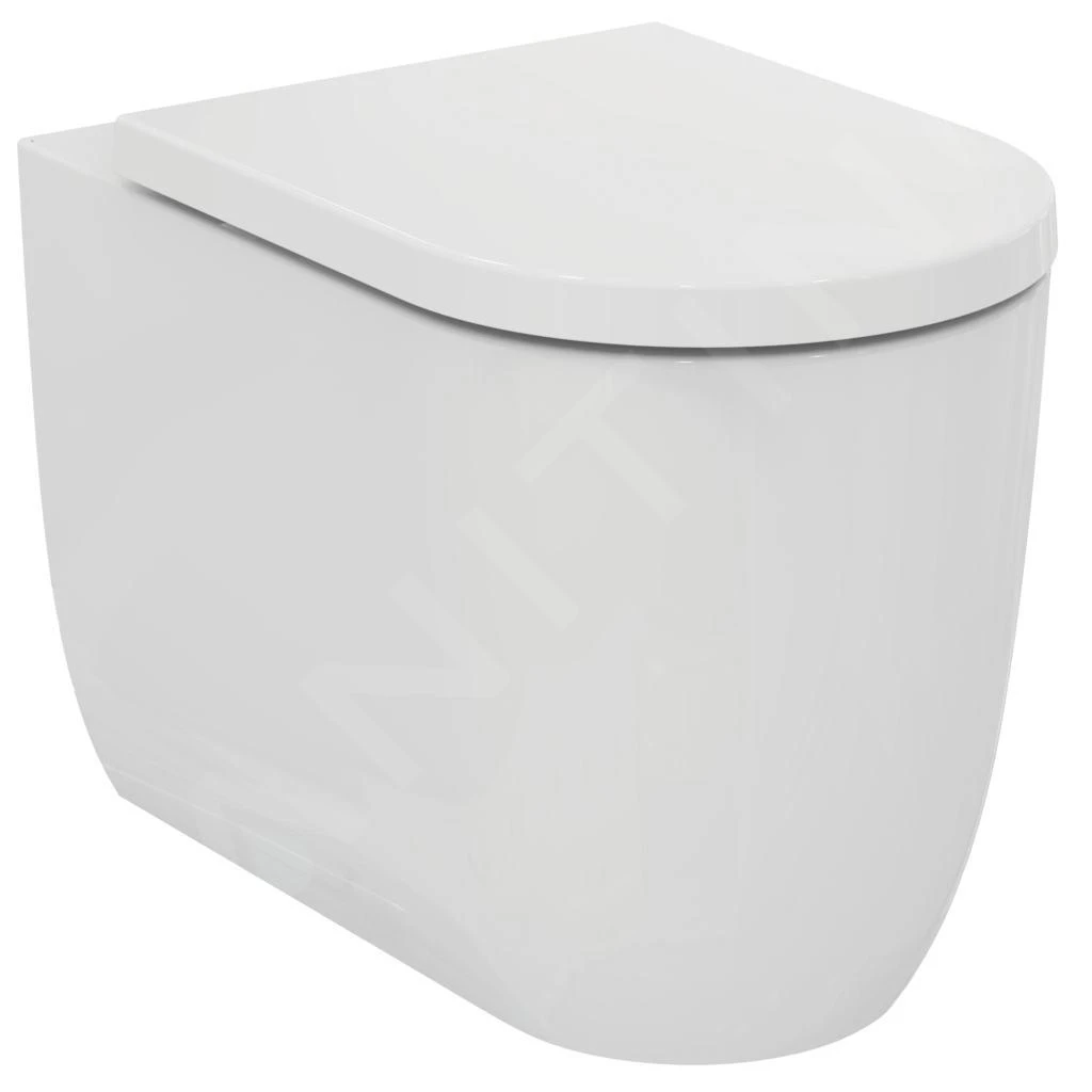 Ideal Standard Blend - Staande Toiletpot, Aquablade, Wit T375101 5 Ideal Standard Blend - Staande Toiletpot, Aquablade, Wit T375101 - Afbeelding 3