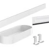 Hansgrohe WallStoris - Badkamer Accessoireset, Mat Wit 27967700