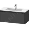 Duravit Ketho.2 - Wastafelkast 440x1010x480 Mm, 1 Lade, Grafiet Mat K25064049490000