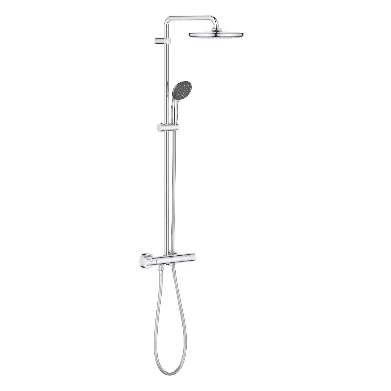 Grohe Vitalio Start - Doucheset 250 Met Thermostaatkraan, 9,5 L/min, 2jet, Chroom 26816000 3 Grohe Vitalio Start - Doucheset 250 Met Thermostaatkraan, 9,5 L/min, 2jet, Chroom 26816000