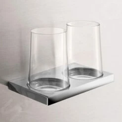 Keuco Edition 11 - Tandenborstelbekers Met Houder, Glas/chroom 11151019000 -Badkamerartikelen Winkel 0b7add07c9189bc07e1a8366
