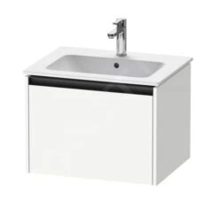 Duravit Ketho.2 - Wastafelkast 440x610x480 Mm, 1 Lade, Mat Wit K25062018180000