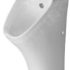 Duravit DuraStyle - Urinoir, Elektrische Bediening, Afval Achteraan, Rimless, Met WonderGliss, Wit 28063100001