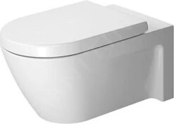 Duravit Starck 2 - Hangend Toilet, Wit 2533090000