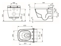 Tece TECEone - Wandcloset, Rimless, Wit 9700204 -Badkamerartikelen Winkel 1eaaced3e8b2c155e0e0abdc