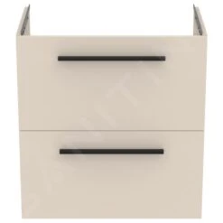 Ideal Standard I.Life S - Wastafelonderkast, 600x375x630 Mm, 2 Laden, Mat Zand T5293NF -Badkamerartikelen Winkel 224c962e6c86f541f86e00c0