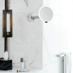 Simplehuman Make-up Spiegels - Spiegel Met LED Verlichting Wandbevestiging, Glanzend Rvs ST3016 17 Simplehuman Make-up Spiegels - Spiegel Met LED Verlichting Wandbevestiging, Glanzend Rvs ST3016 -Badkamerartikelen Winkel 22a526216a5d2da80126ac5c