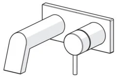 Hansa Stela - Afdekset Voor Badkraan, Chroom 44902183 -Badkamerartikelen Winkel 22db4b7b972320fd60c0b9c9