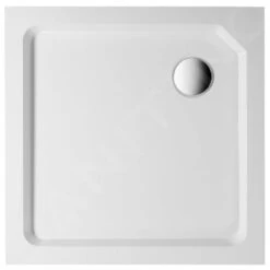 Aqualine Staryl - Douchebak, 800x800 Mm, Wit FD508