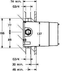 Hansa Vario - Inbouwdeel Voor Thermostatische Kraan DN20 08050290 -Badkamerartikelen Winkel 25b4e40372a040da347b2b7e