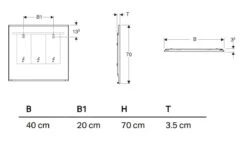 Geberit Option - Spiegel Met LED-verlichting En Verwarming, 400x700 Mm 501.070.00.1 -Badkamerartikelen Winkel 26a16fed800864c8188d6f38