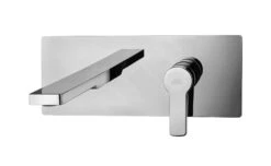 Paffoni West - Inbouw Wastafelkraan Met Inbouwdeel, Chroom WS104CR