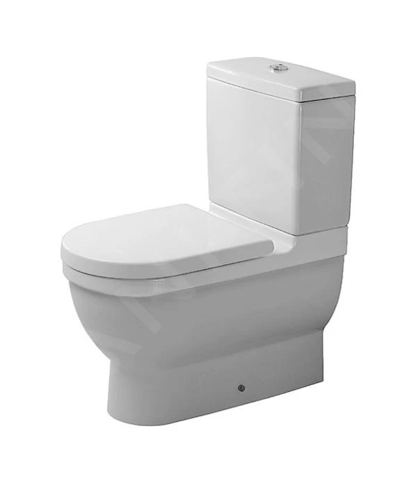 Duravit Starck 3 - Duoblokpot, Vario Afvoer, Alpine Wit 0128090064 3 Duravit Starck 3 - Duoblokpot, Vario Afvoer, Alpine Wit 0128090064