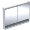 Geberit ONE - Spiegelkast Met LED-verlichting, 1200x900x150 Mm, 2 Deuren, Met Nis, Aluminium 505.835.00.1 -Badkamerartikelen Winkel 2cf1966ccbc0dd7c2337ab53