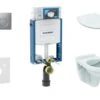 Geberit Kombifix - Set Voorwandinstallatie, Closet Alpha Met WC-zitting, SIGMA01 Bedieningsknop, Mat Chroom 110.302.00.5 ND3 -Badkamerartikelen Winkel 3255b43478460ef93a7b64a3