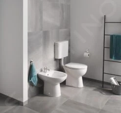 Grohe Bau Ceramic - Duoblok Pot, Rimless, Alpine Wit 39430000 -Badkamerartikelen Winkel 35fac92fa25ed243364afcb2