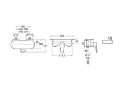 Roca Atlas - Planchet Op Douchekraan, Rookgrijs A5B4961TP0 -Badkamerartikelen Winkel 39f719660d0a1aa22958f319