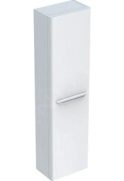 Geberit MyDay - Hoge Kast, 400x1500x275 Mm, 1 Deur, Glanzend Wit Y824000000