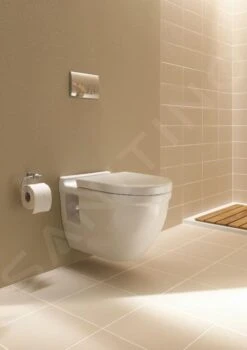 Duravit Starck 3 - Hangend Toilet Met Vlakspoel, Met WonderGliss, Wit 22010900001 -Badkamerartikelen Winkel 4218443f653c5b3c25254f61