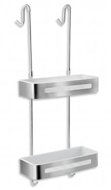 Novaservis Titania Yacore - Dubbel Badkamer Planchet, Geborsteld Rvs 65575,4