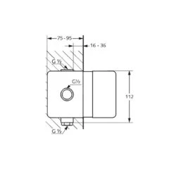 Kludi Inbouwdelen - Inbouwdeel Voor 2 Fucnties 38636 -Badkamerartikelen Winkel 45f9d95fc89c447546b96844