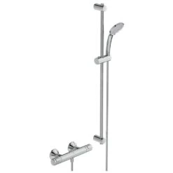 Ideal Standard CeraTherm - T25 Doucheset Met Thermostaatkraan, 3jet, Chroom A7204AA