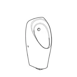 Geberit Urinoirs - Urinoir Tamina, Voor Geïntegreerd Besturing, Generatorvoeding, Wit 116.144.00.1 -Badkamerartikelen Winkel 4e2767908933c94baeec7951