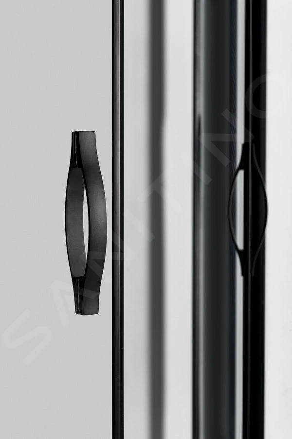 Gelco Sigma - Douchehoek 120x90 Cm, R550, Mat Zwart/helder Glas GS1290B 11 Gelco Sigma - Douchehoek 120x90 Cm, R550, Mat Zwart/helder Glas GS1290B - Afbeelding 9