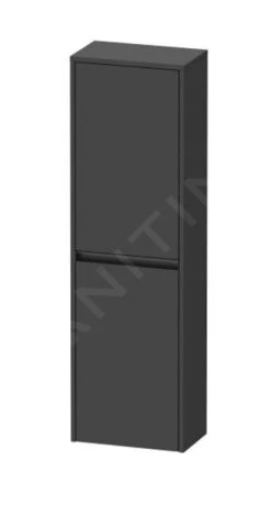 Duravit Ketho.2 - Kast 1320x400x240 Mm, 2 Deuren, Scharnieren Links, Grafiet Mat K21319L49490000