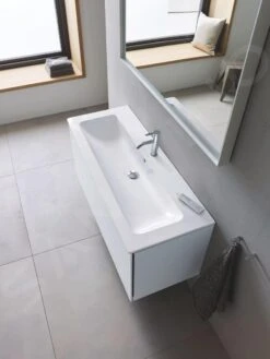 Duravit L-Cube - Wastafelonderkast 550x1220x481 Mm, 2 Laden, Wit Mat LC624301818 -Badkamerartikelen Winkel 537c1deea637da9280111477