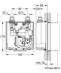 Grohe Inbouwdelen - Inbouwbox Voor Elektronische Wastafelkraan 36336001 6 Grohe Inbouwdelen - Inbouwbox Voor Elektronische Wastafelkraan 36336001 -Badkamerartikelen Winkel 541ed5217a8dbea19e674f35