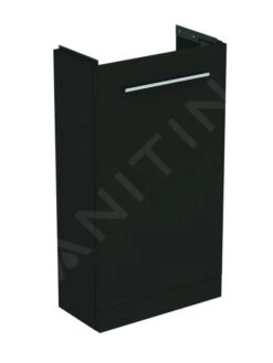 Ideal Standard I.Life S - Wastafelonderkast, 410x740x205 Mm, 1 Deur, Mat Carbon Grijs T5005NV