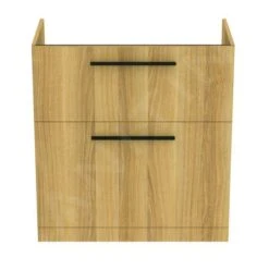 Ideal Standard I.Life A - Wastafelonderkast, 800x440x853 Mm, 2 Laden, Eikenhout T5274NX -Badkamerartikelen Winkel 581d7ed60205021968c583e9