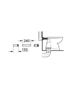 Grohe Reserveonderdelen - Inlaatgarnituur, Alpine Wit 37102SH0 -Badkamerartikelen Winkel 5c26c444c947ef21cca7444e