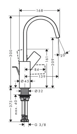 Hansgrohe Vivenis - Wastafelkraan 210, Incl. Afvoergarnituur En Draaibare Uitloop, EcoSmart, Chroom 75030000 -Badkamerartikelen Winkel 5d5ceb404b0ca81dd9cb333b