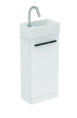 Ideal Standard I.Life S - Wastafelonderkast, 354x202x730 Mm, 1 Deur, Mat Wit T5303DU -Badkamerartikelen Winkel 615c72287de9d3332eead4ff