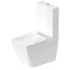 Duravit Viu - Staande Toiletpot, Vario Afvoer, Rimless, Alpine Wit 2191090000 -Badkamerartikelen Winkel 6461eb51723d60cc472dd35d