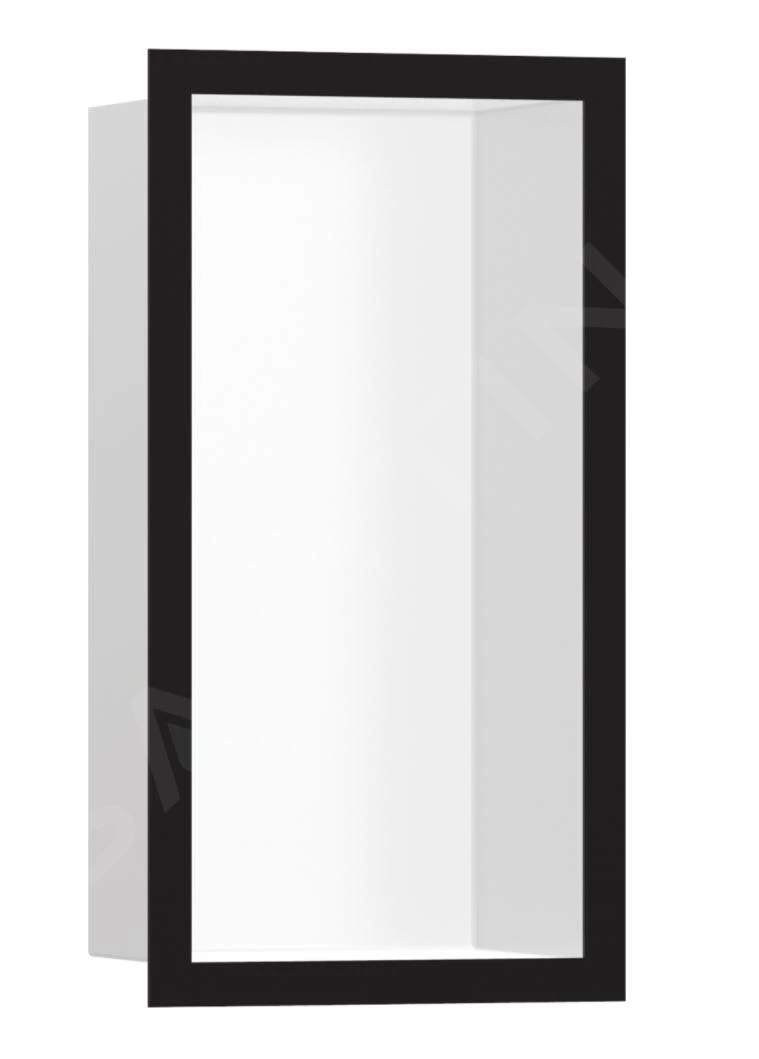 Hansgrohe XtraStoris Individual - Inbouwnis Met Designlijst, 300x150x100 Mm, Mat Wit/mat Zwart 56096670 3 Hansgrohe XtraStoris Individual - Inbouwnis Met Designlijst, 300x150x100 Mm, Mat Wit/mat Zwart 56096670