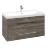 Villeroy & Boch Avento - Wastafelonderkast, 980x514x452 Mm, 2 Lades, Stone Oak A89200RK -Badkamerartikelen Winkel 71683037a5f8a5302d08b9c7