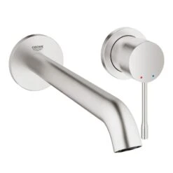 Grohe Essence - 2-gats Inbouw Wastafelkraan L, Supersteel 19967DC1