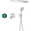Hansgrohe Croma E - Doucheset 280, Met Ecostat E Inbouw Thermostaatkraan, Chroom 27953000 -Badkamerartikelen Winkel 79ad769290ca50dae07a7210