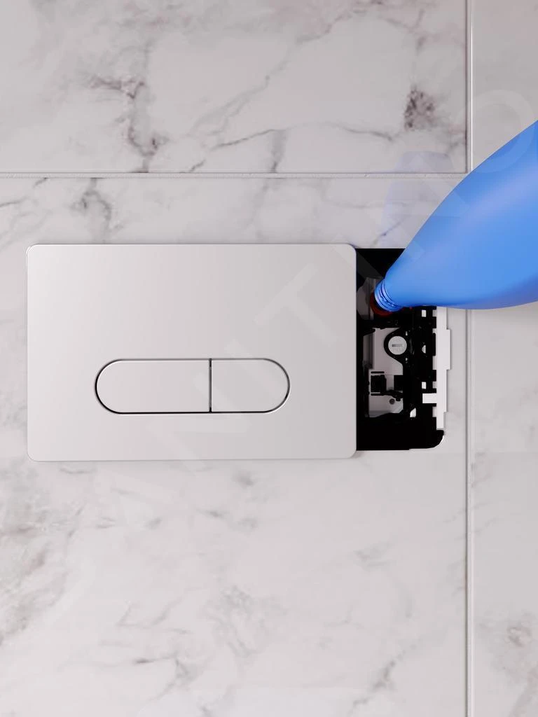 Ideal Standard ProSys - Toiletset- Inbouwreservoir, Closet, WC-zitting Bau Ceramic, Oleas M1 Bedieningsplaat, Rimless, SoftClose, Wit ProSys120M SP64 10 Ideal Standard ProSys - Toiletset- Inbouwreservoir, Closet, WC-zitting Bau Ceramic, Oleas M1 Bedieningsplaat, Rimless, SoftClose, Wit ProSys120M SP64 - Afbeelding 8