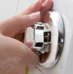 Compactor Bestlock - Hoekplank Met Zuignappen, Chroom RAN4686 -Badkamerartikelen Winkel 7efdb923d344ffb308528bb4 6