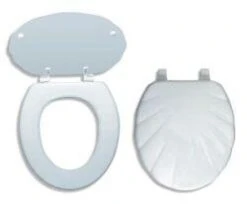 Novaservis Prestige - WC Bril, MDF, Wit WC/MUSLELYRA