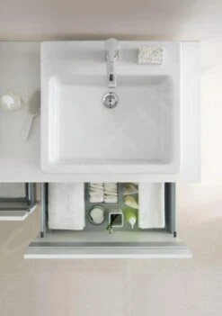 Duravit Ketho - Wastafelonderkast 426x1400x550 Mm, Rechts, 2 Laden, Glanzend Wit KT6697R2222 -Badkamerartikelen Winkel 8fb011b5d62512ff96b57d36