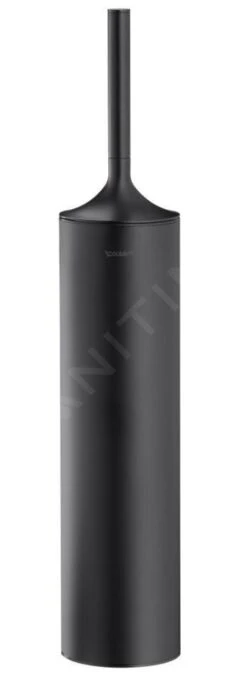 Duravit Starck T - Toiletborstel Vrijstaand, Zwart Mat 0099454600
