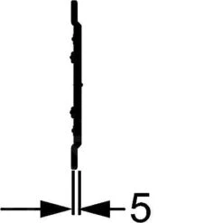 Hansa Matrix - Montageplaat 44050000 -Badkamerartikelen Winkel 916db9c73e18f62fe572f4b5