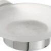 Sapho X-Round - Zeepschaal Met Houder, Glas/chroom XR803 -Badkamerartikelen Winkel 91831306f90bbf886096c7ec