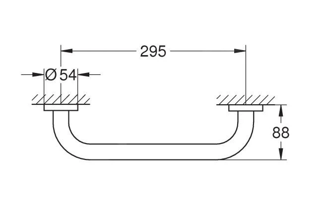 Grohe Essentials - Handgreep, Geborsteld Cool Sunrise 40421GN1 4 Grohe Essentials - Handgreep, Geborsteld Cool Sunrise 40421GN1 - Afbeelding 2